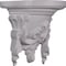 Ekena Millwork 17 5/8"W x 5 7/8"D x 9 1/4"H Tassel Decorative Shelf SH17X09X05CH - alternate 4